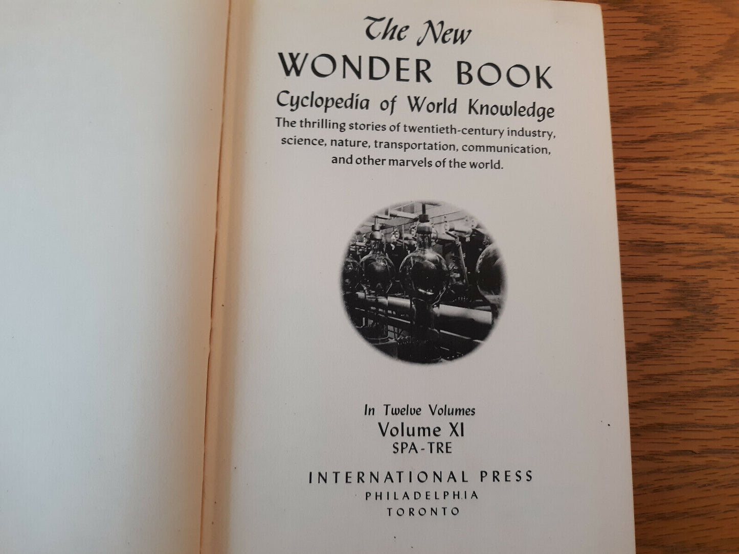 The New Wonder Book Cyclopedia Of World Knowledge Volume XI 1954 Hardcover