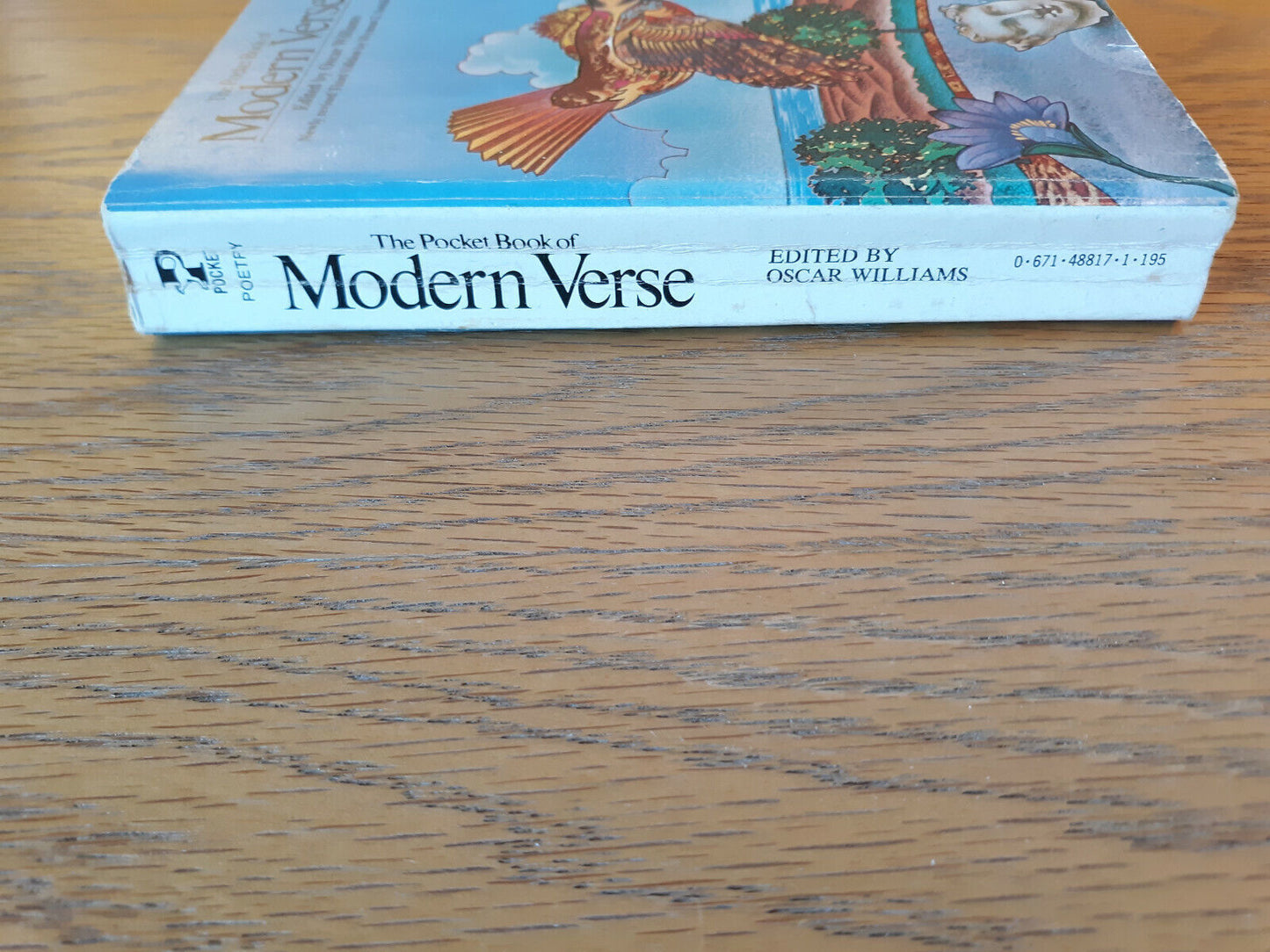 The Pocket Book Of Modern Verse 1977 Oscar Williams Paperback Washington Square