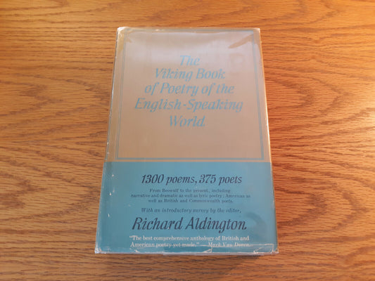 The Viking Book Of Poetry Of The English Speaking World Volume Two 1958 Mid Cent