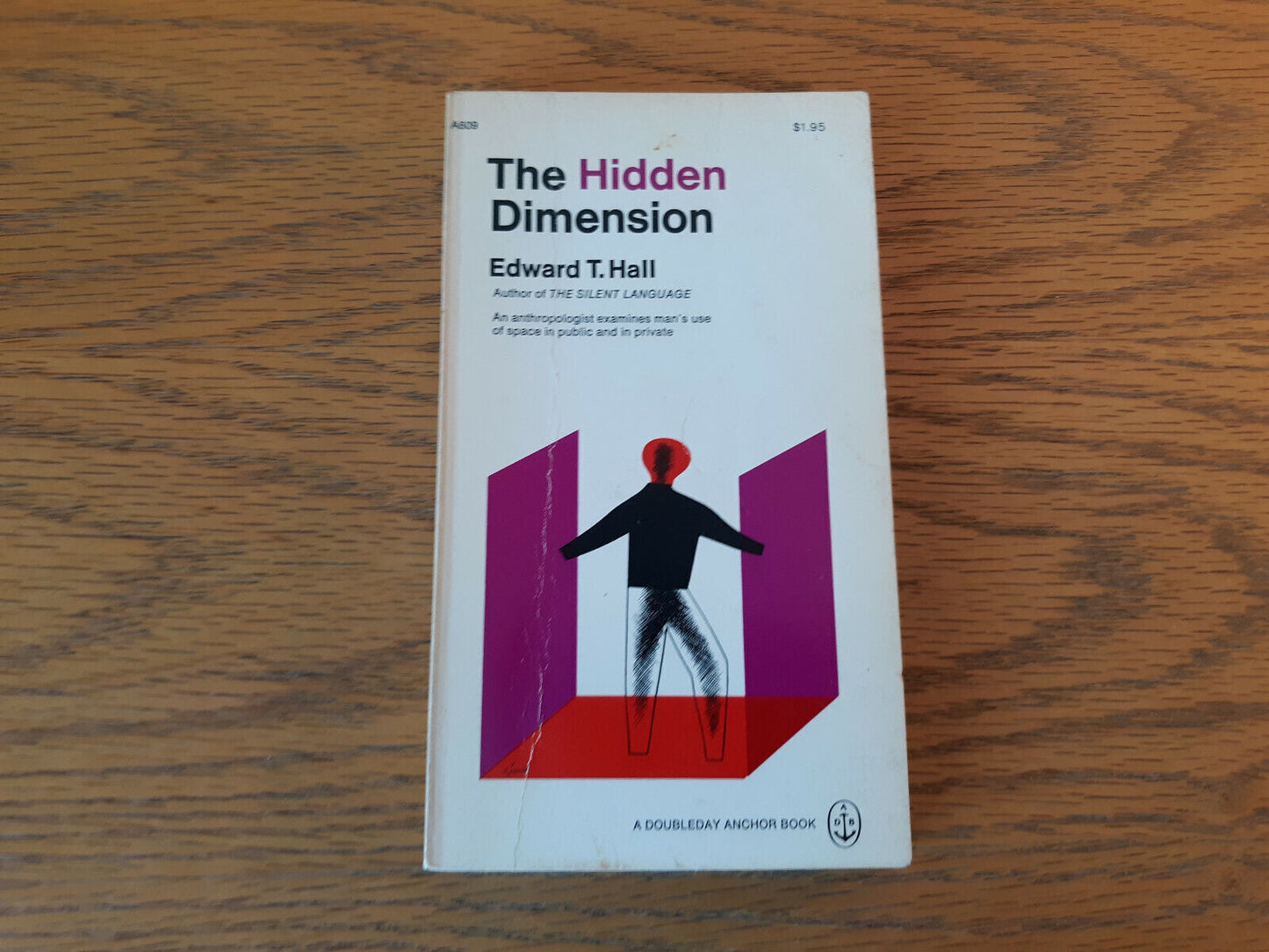 The Hidden Dimension (A Doubleday Anchor Book) by Edward T. Hall 1969