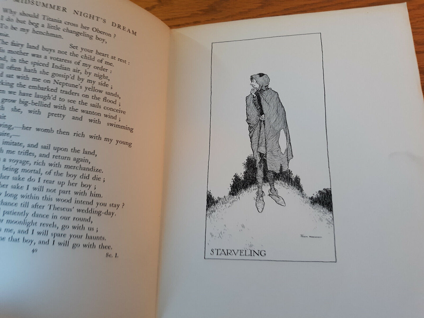 A Midsummer Nights Dream Illustrated W Heath Robinson Shakespeare Henry Holt