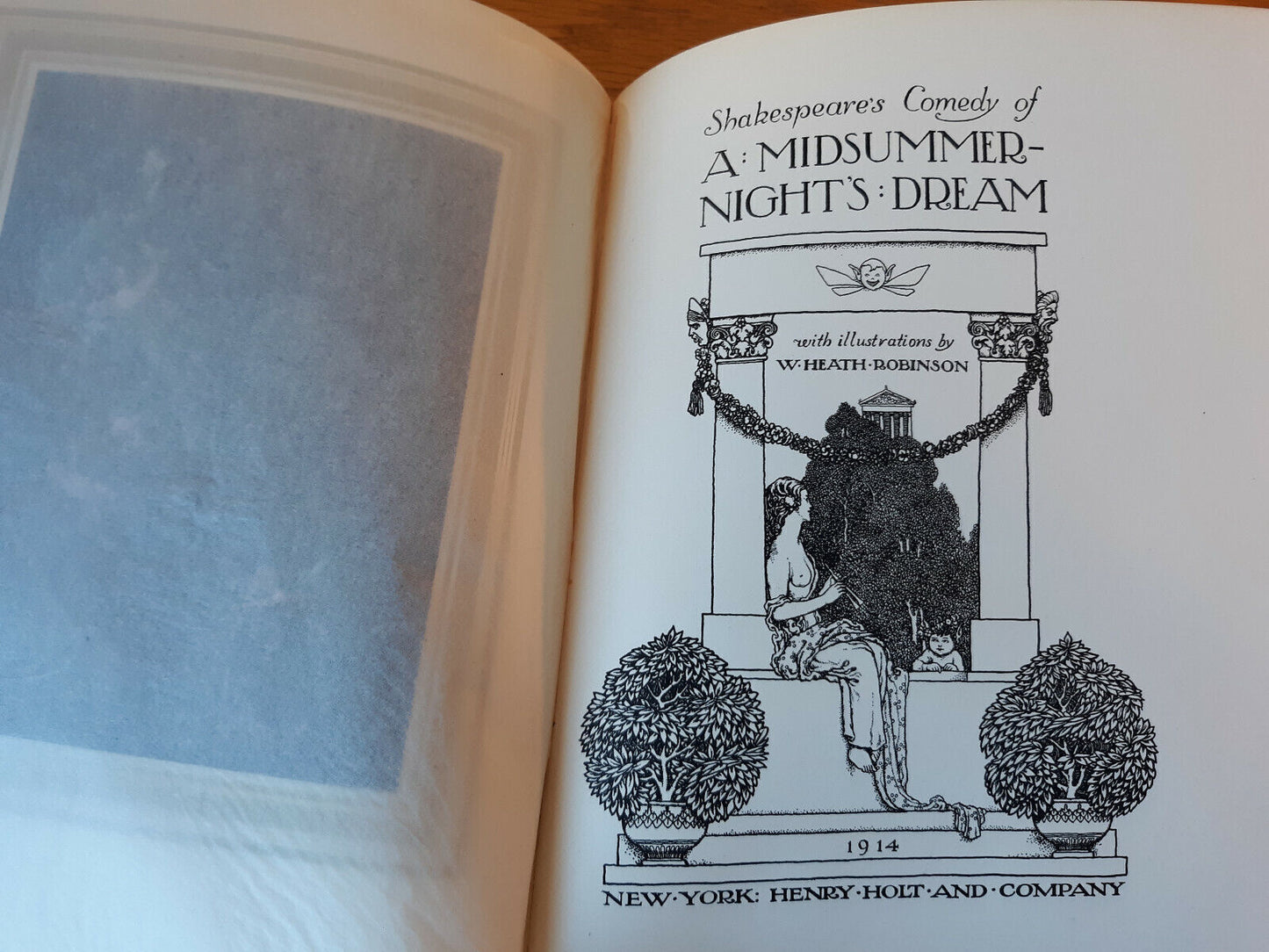 A Midsummer Nights Dream Illustrated W Heath Robinson Shakespeare Henry Holt