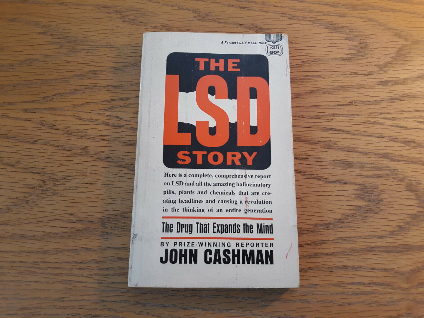 The LSD Story by John Cashman Fawcett Gold Medal 1966 Paperback