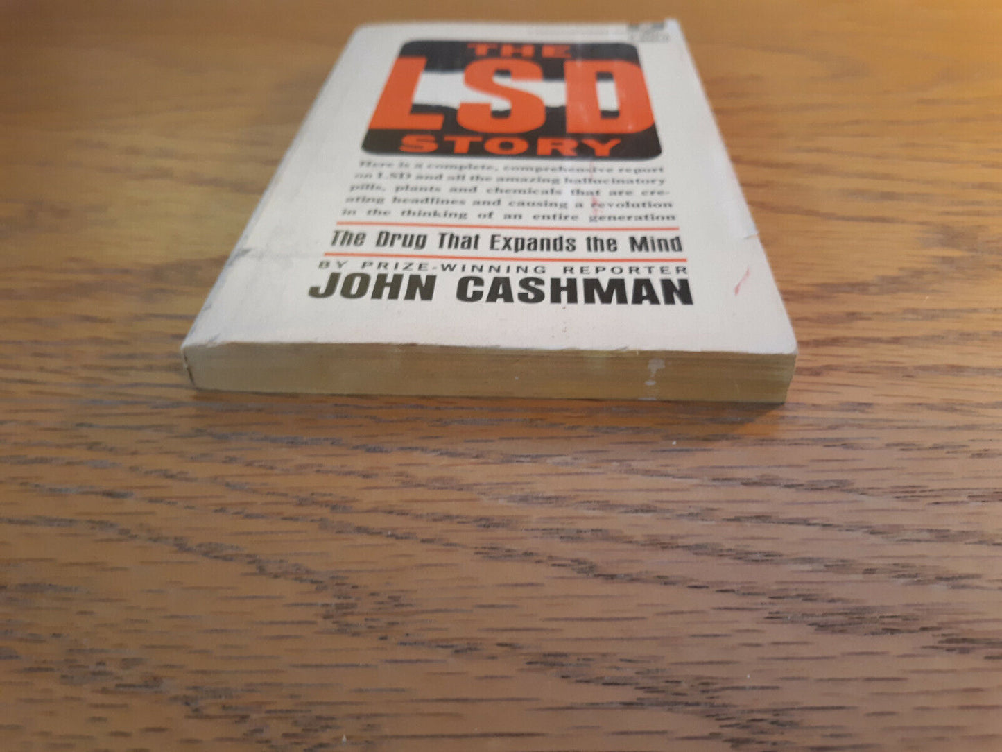 The LSD Story by John Cashman Fawcett Gold Medal 1966 Paperback