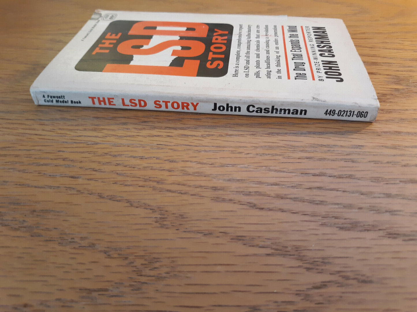 The LSD Story by John Cashman Fawcett Gold Medal 1966 Paperback