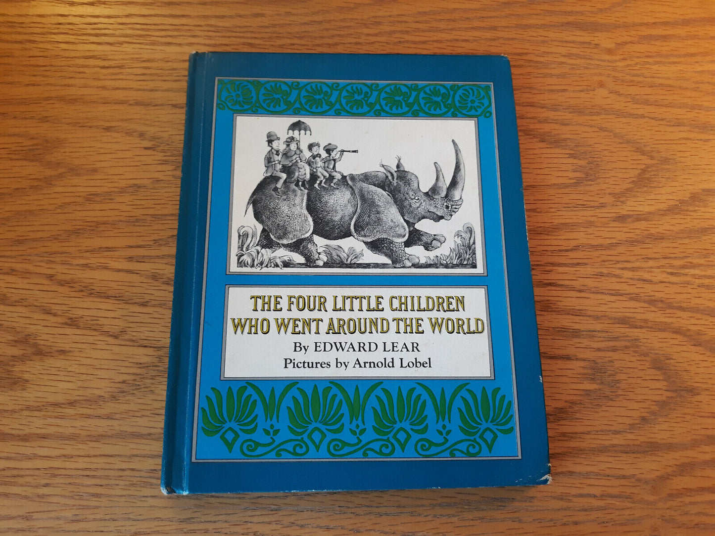 The Four Little Children Who Went Around The World Edward Lear 1968 1st Ed Hardc