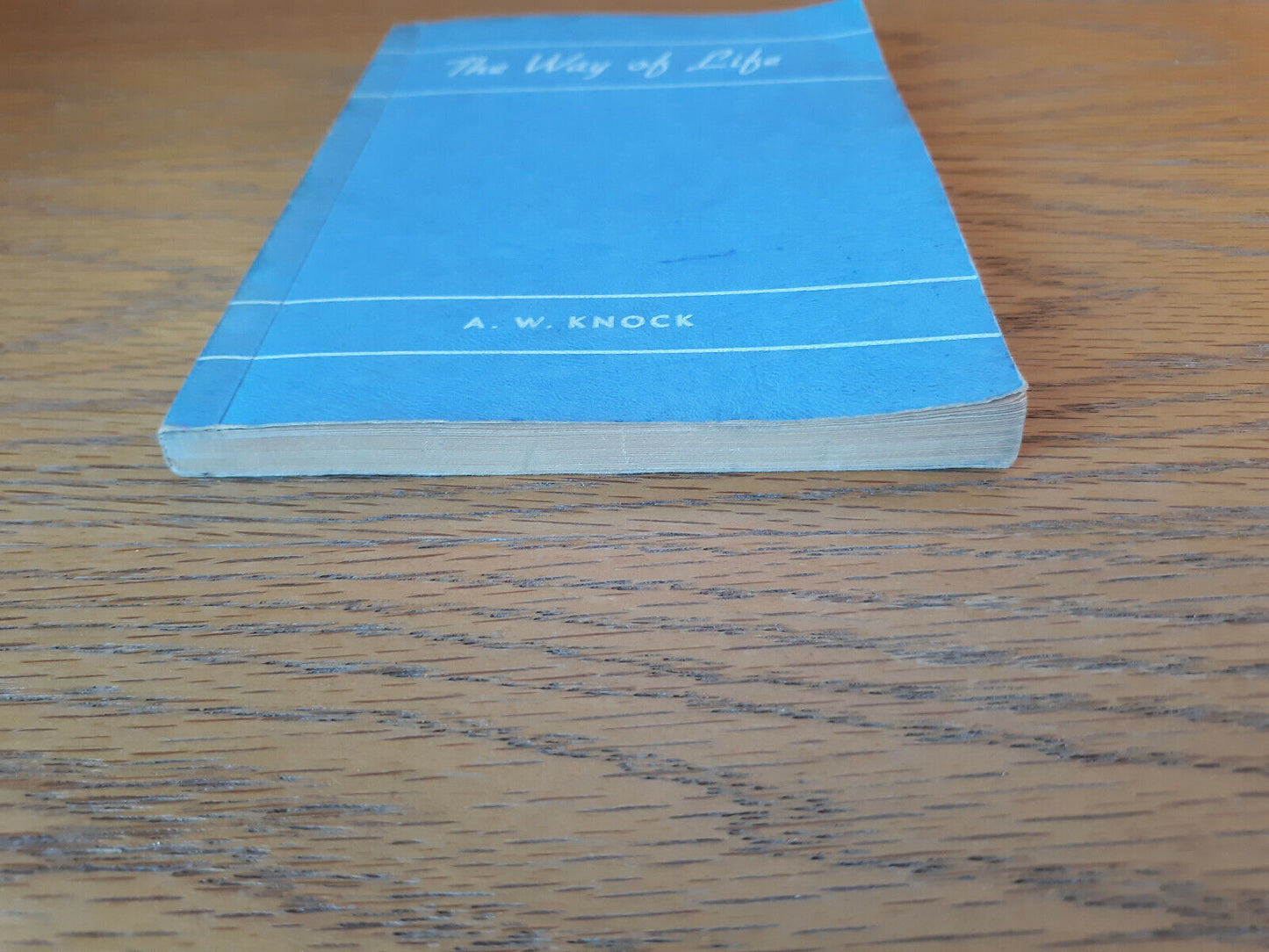 The Way Of Life A W Knock 1952 Bible Banner Press Paperback