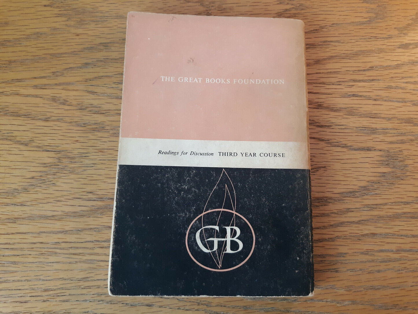 The Great Books Foundation Third Year Volume One Job Aeschylus 1955