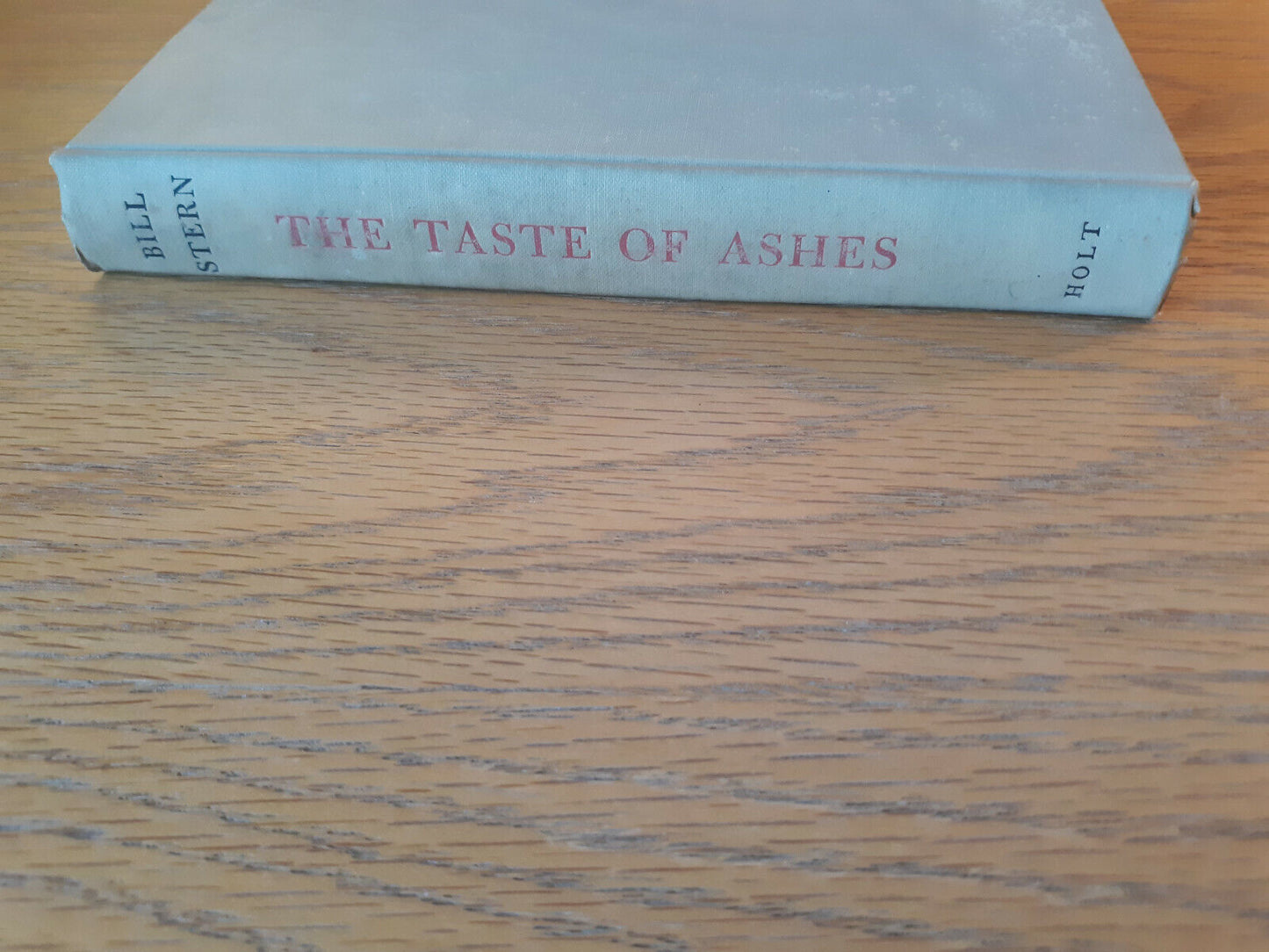 The Taste Of Ashes Bill Stern 1959 1st Ed Hardcover Henry Holt Autobiography