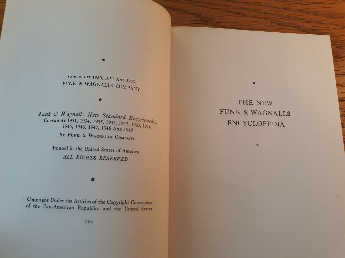 The New Funk & Wagnalls Encyclopedia 1953 Unicorn Pub Hardcover Volume 16