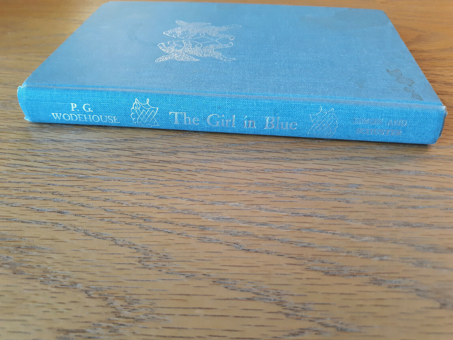 The Girl In Blue P G Wodehouse 1971 Simon And Schuster Hardcover