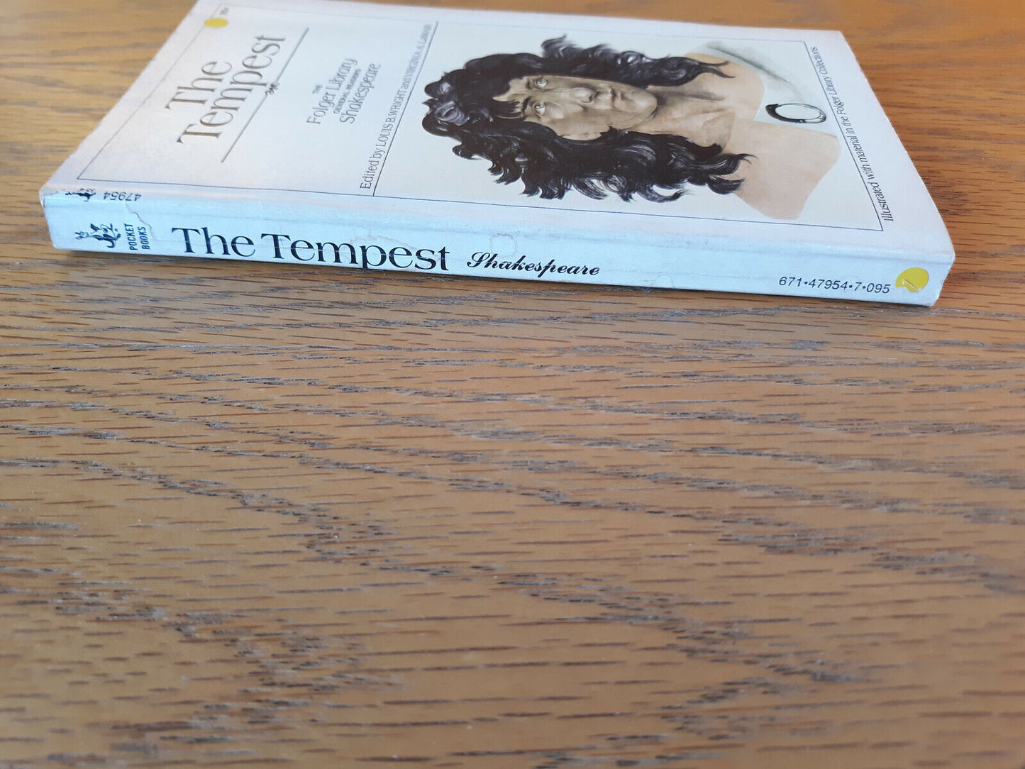 The Tempest 1974 William Shakespeare Washington Square Press Paperback