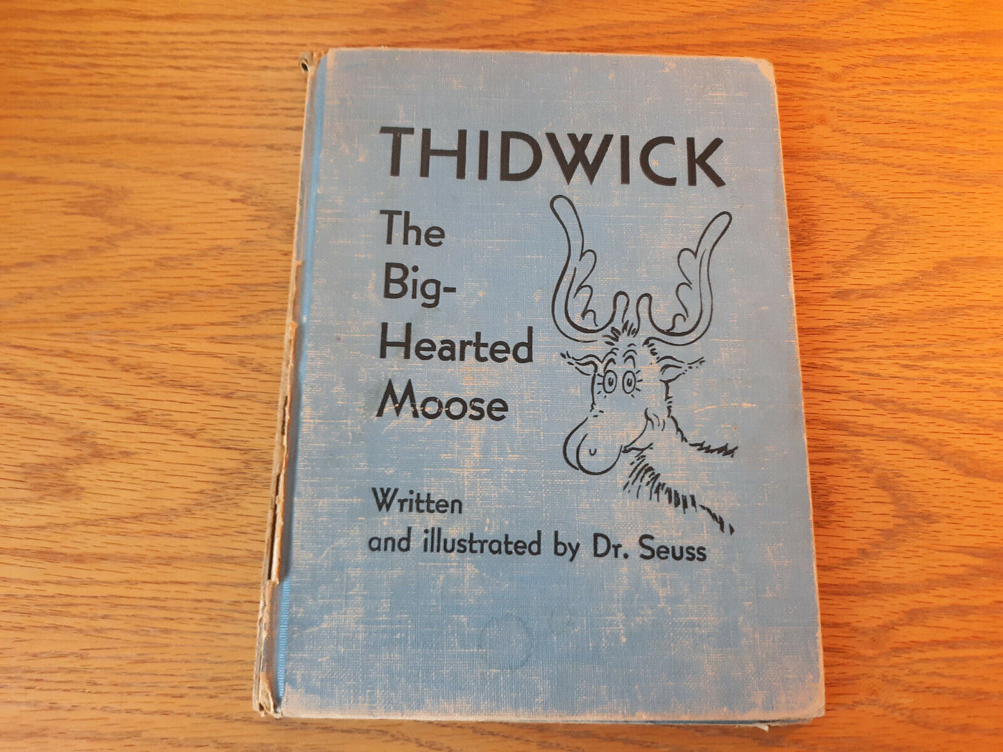 Thidwick The Big Hearted Moose 1948 Dr Seuss Hardcover Random House