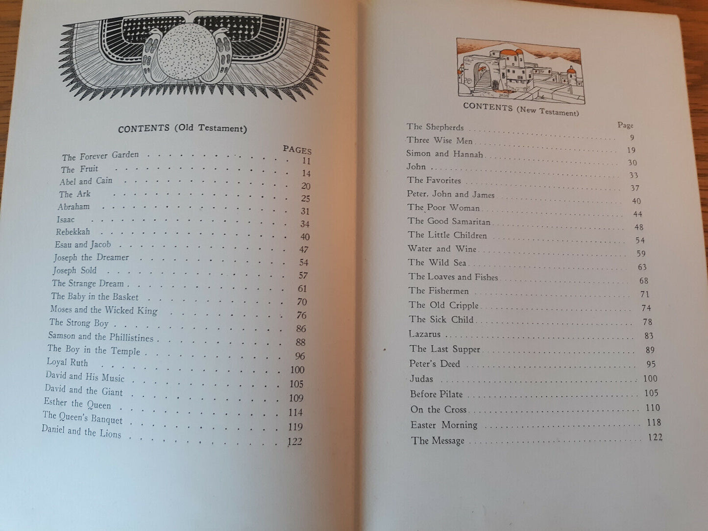 A. Gertrude Krottjer Favorite Bible Stories Albert Whitman 1937 5th Printing