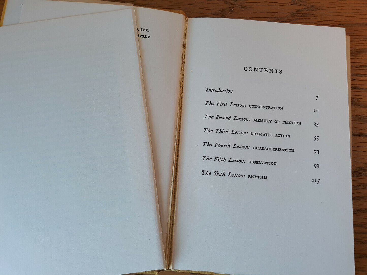 Acting The First Six Lessons Richard Boleslavsky 1978 Hardcover Dust Jacket Thea