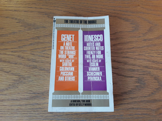 The Theatre Of The Double Genet Ionesco 1969 Bantam Books Paperback