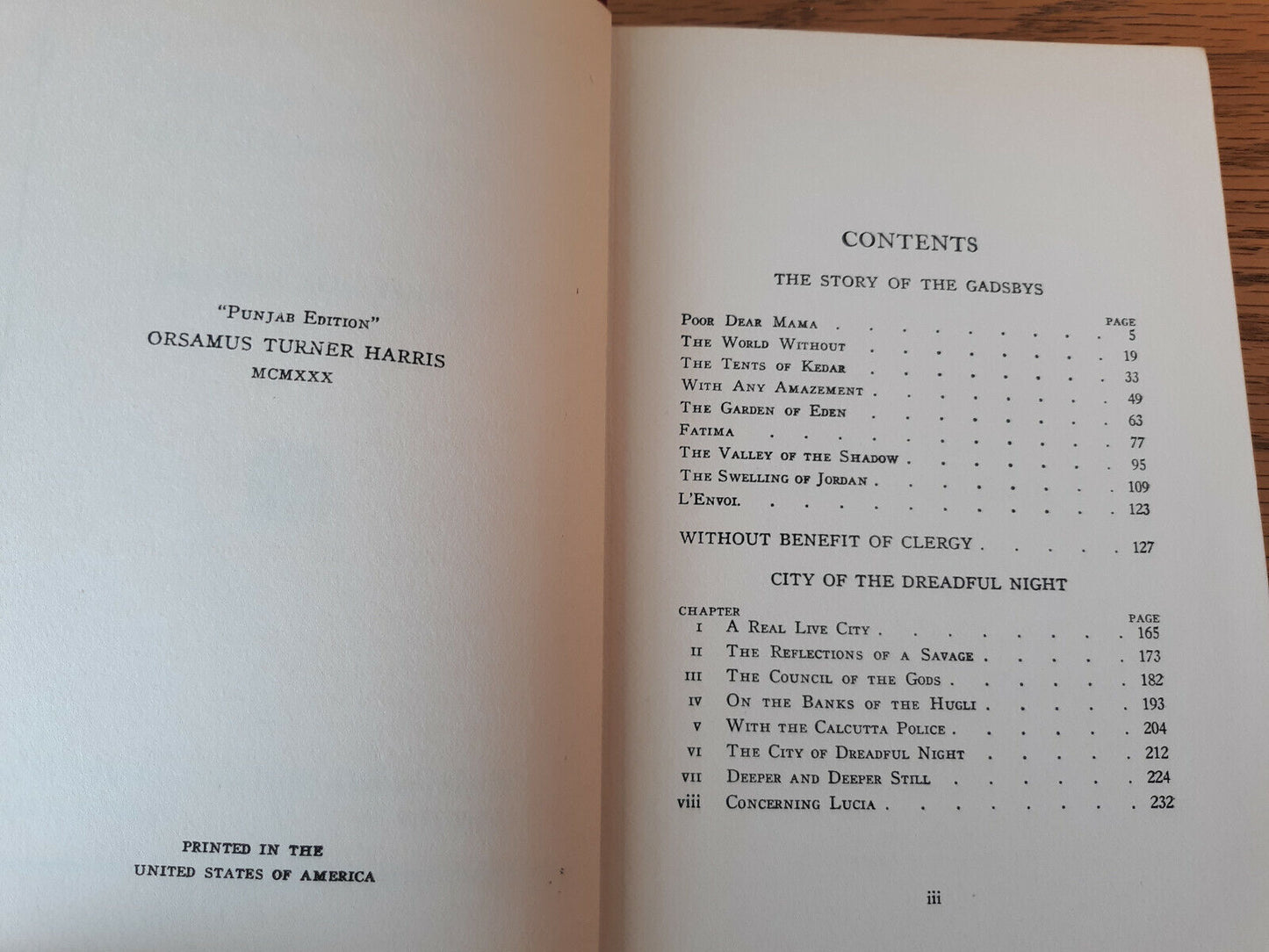 The Story Of The Gadsbys And Other Stories Rudyard Kipling 1930 Standard Book Ha