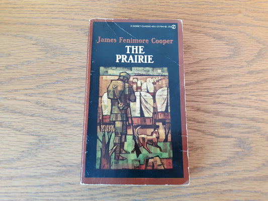 The Prairie James Fenimore Cooper 1964 Signet Classic Paperback