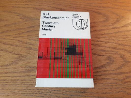 Twentieth Century Music H H Stuckenschmidt 1969 Paperback McGraw Hill