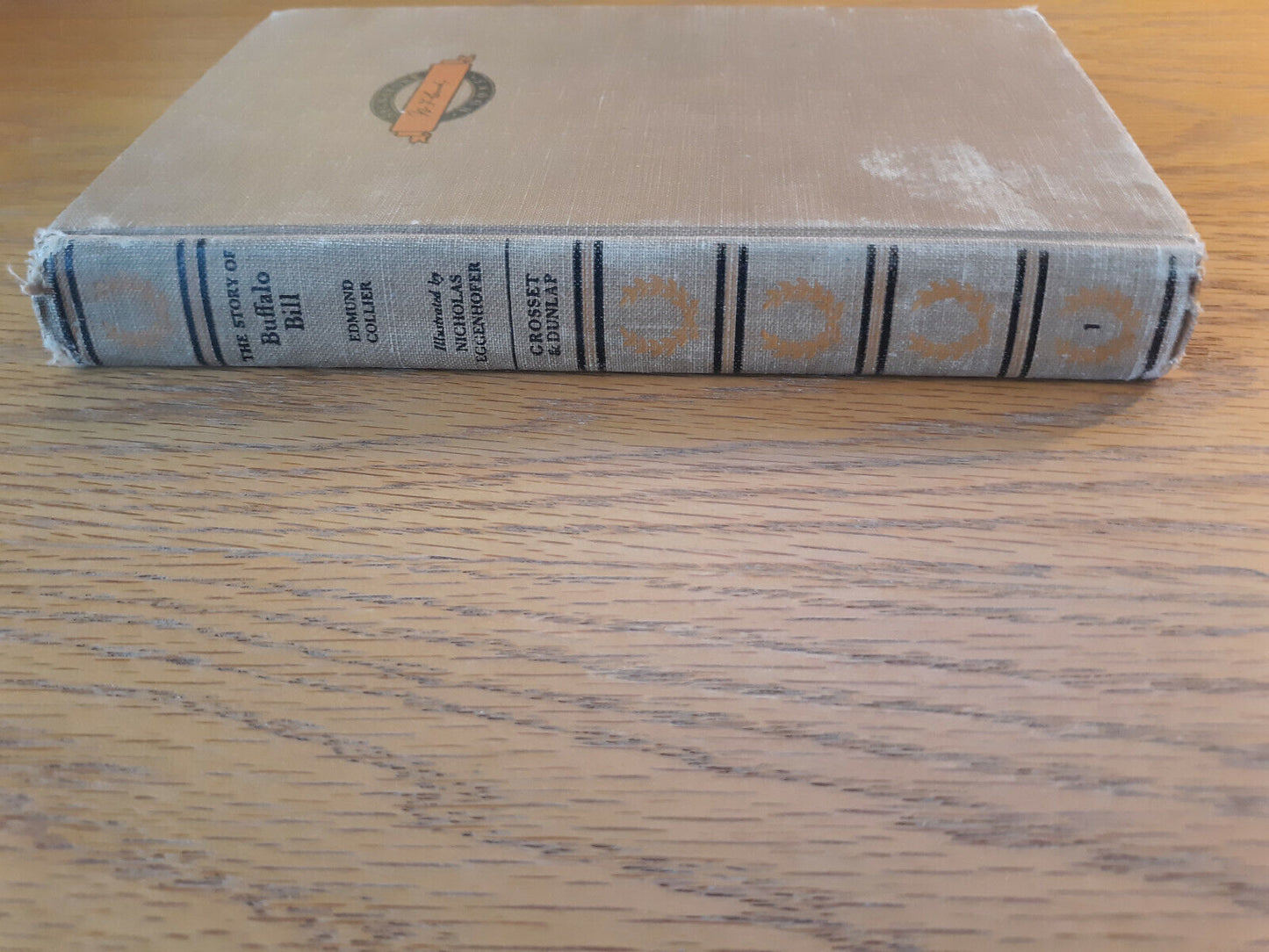 The Story Of Buffalo Bill Edmund Collier 1952 Hardcover Grosset & Dunlap