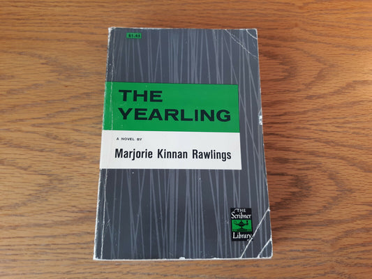 The Yearling Marjorie Kinnan Rawlings 1938 Charles Scribner's Sons Paperback