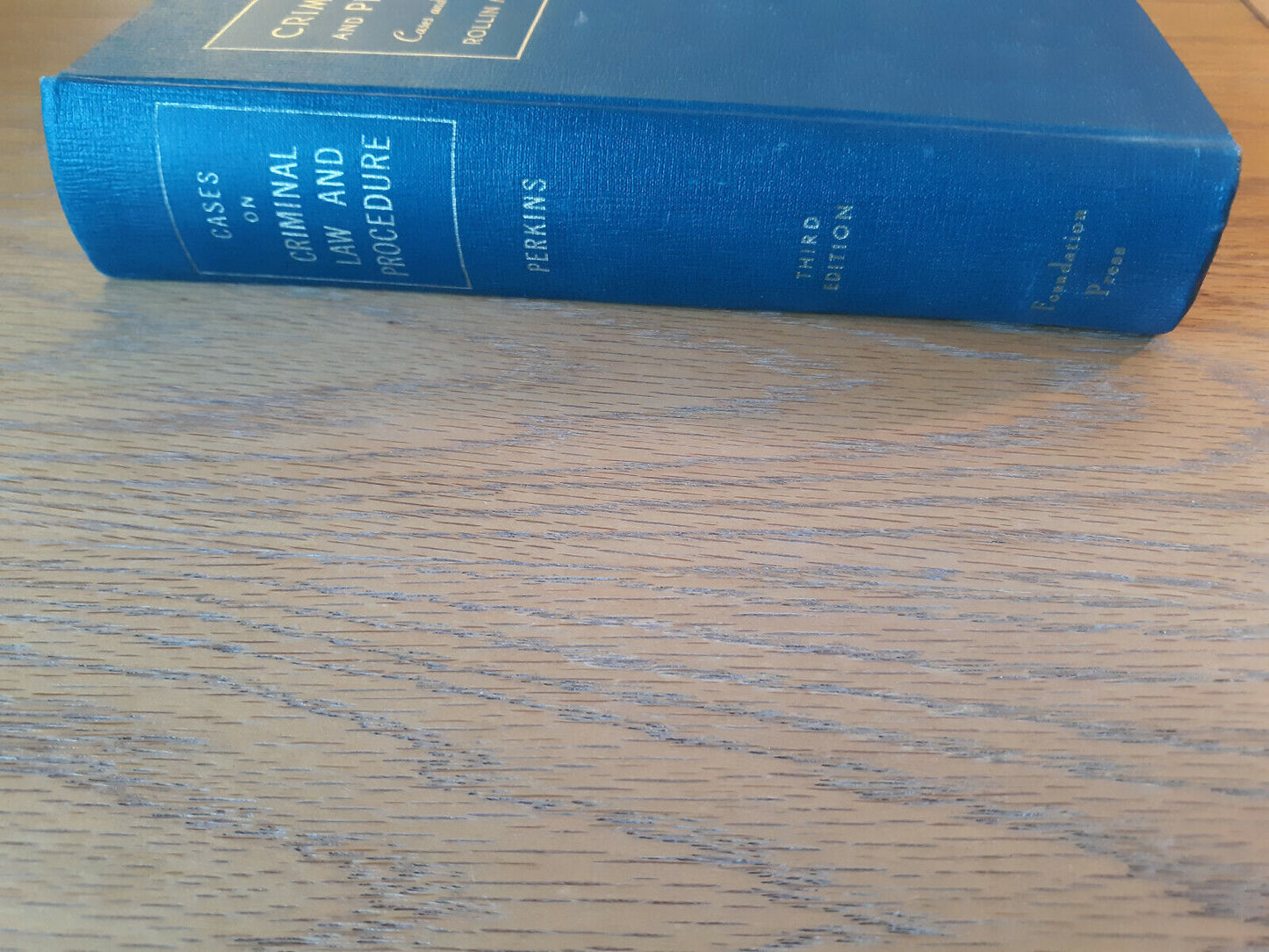 University Casebook Series Criminal Law And Procedure 1971 3rd Ed Hardcover Roll