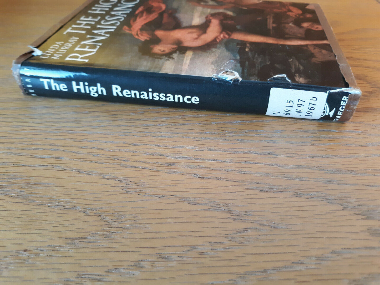 The High Renaissance Linda Murray 1967 Hardcover Dust Jacket Frederick A Praeger