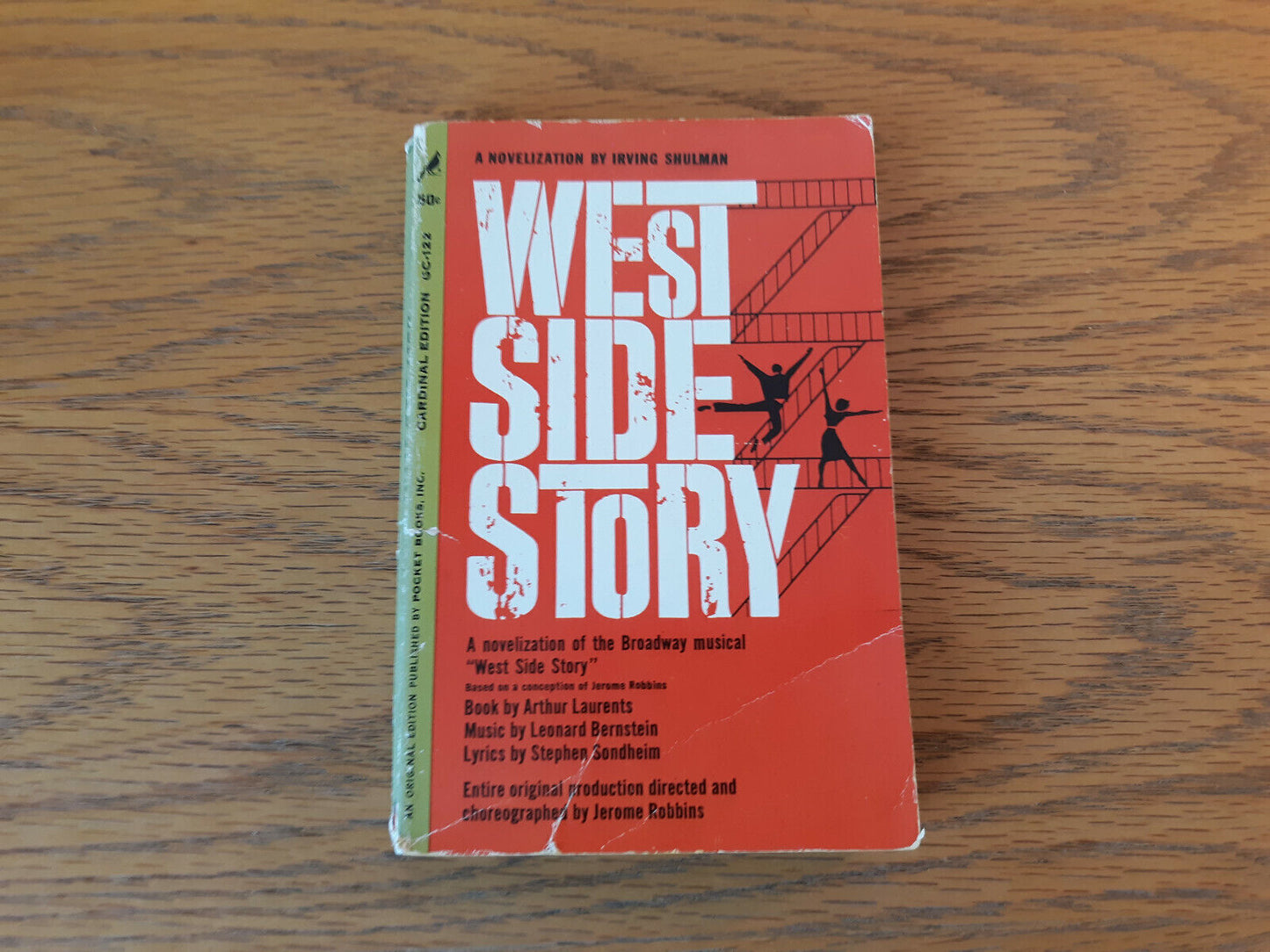 West Side Story 1962 Irving Shulman Paperback Pocket Books