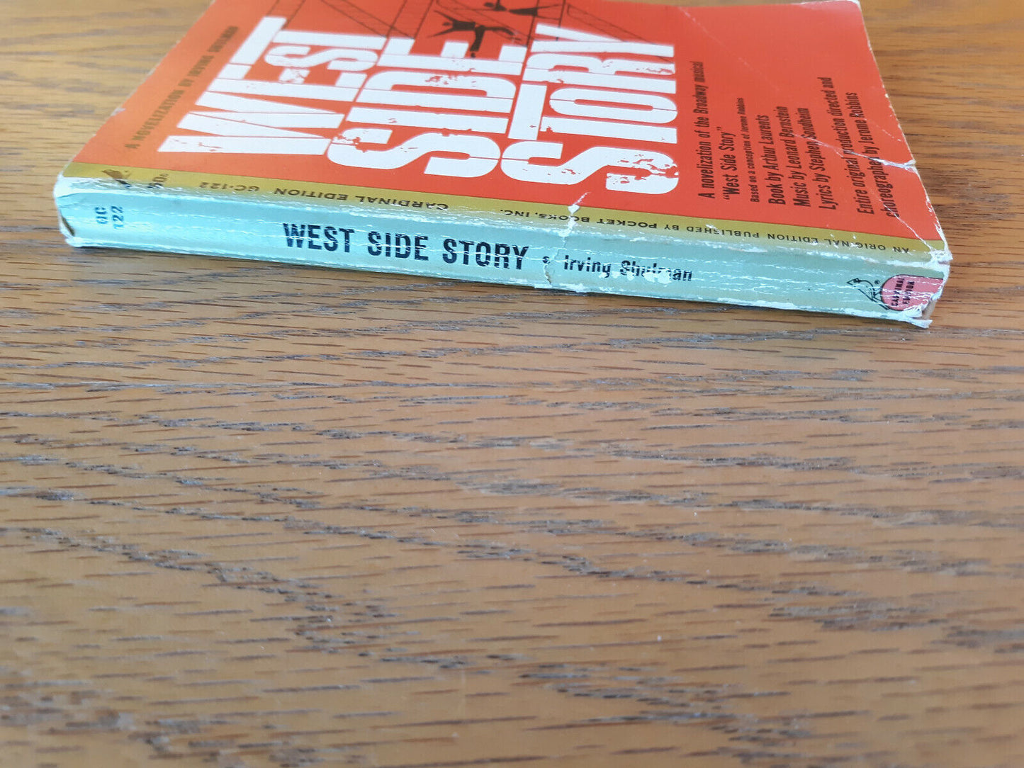 West Side Story 1962 Irving Shulman Paperback Pocket Books