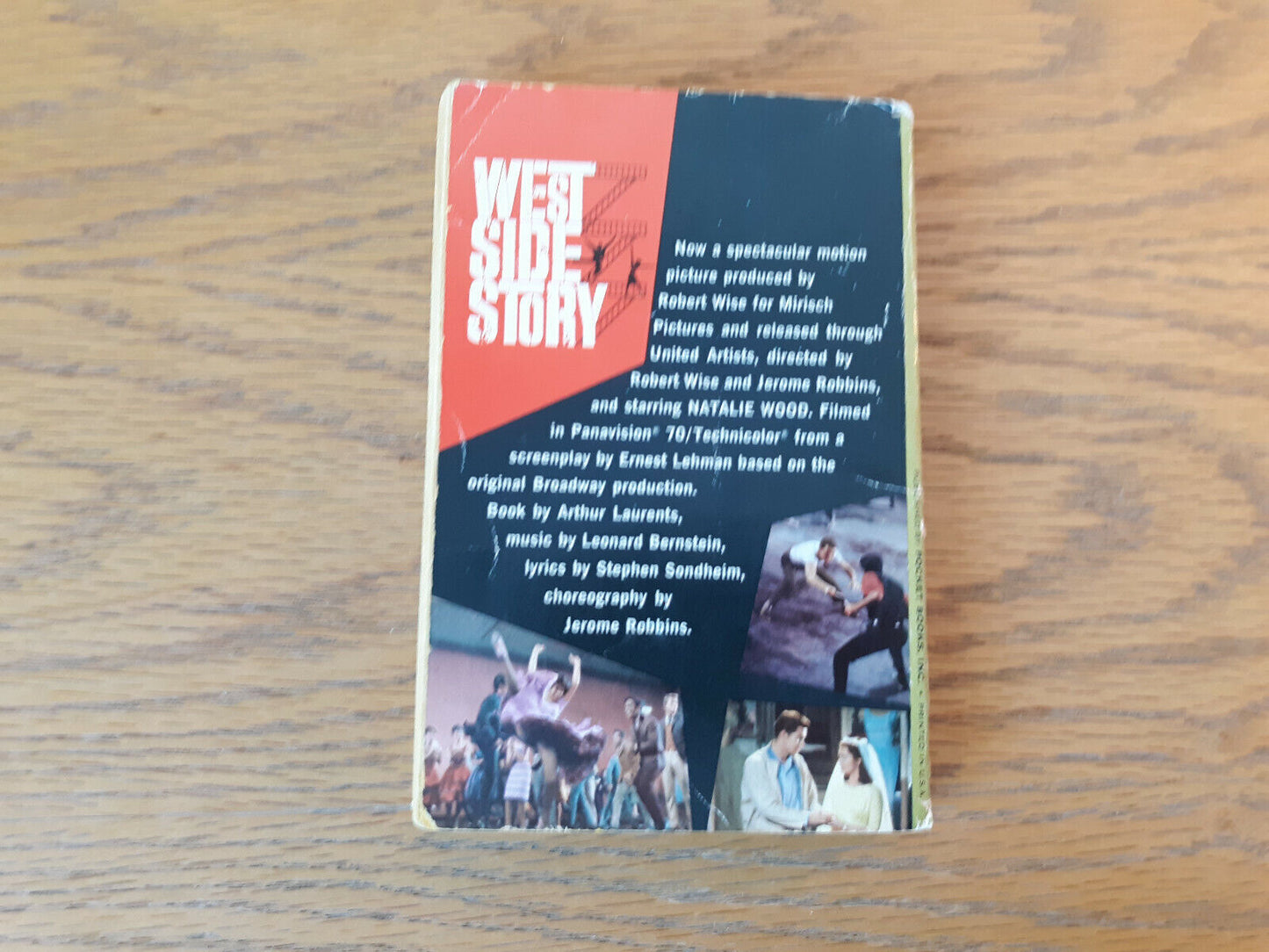 West Side Story 1962 Irving Shulman Paperback Pocket Books