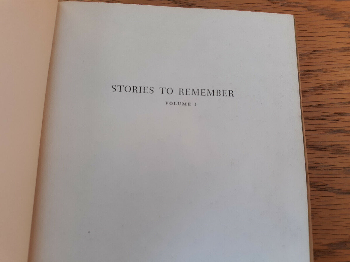 Stories To Remember Thomas B Costain 1956 Volume 1 Hardcover Doubleday