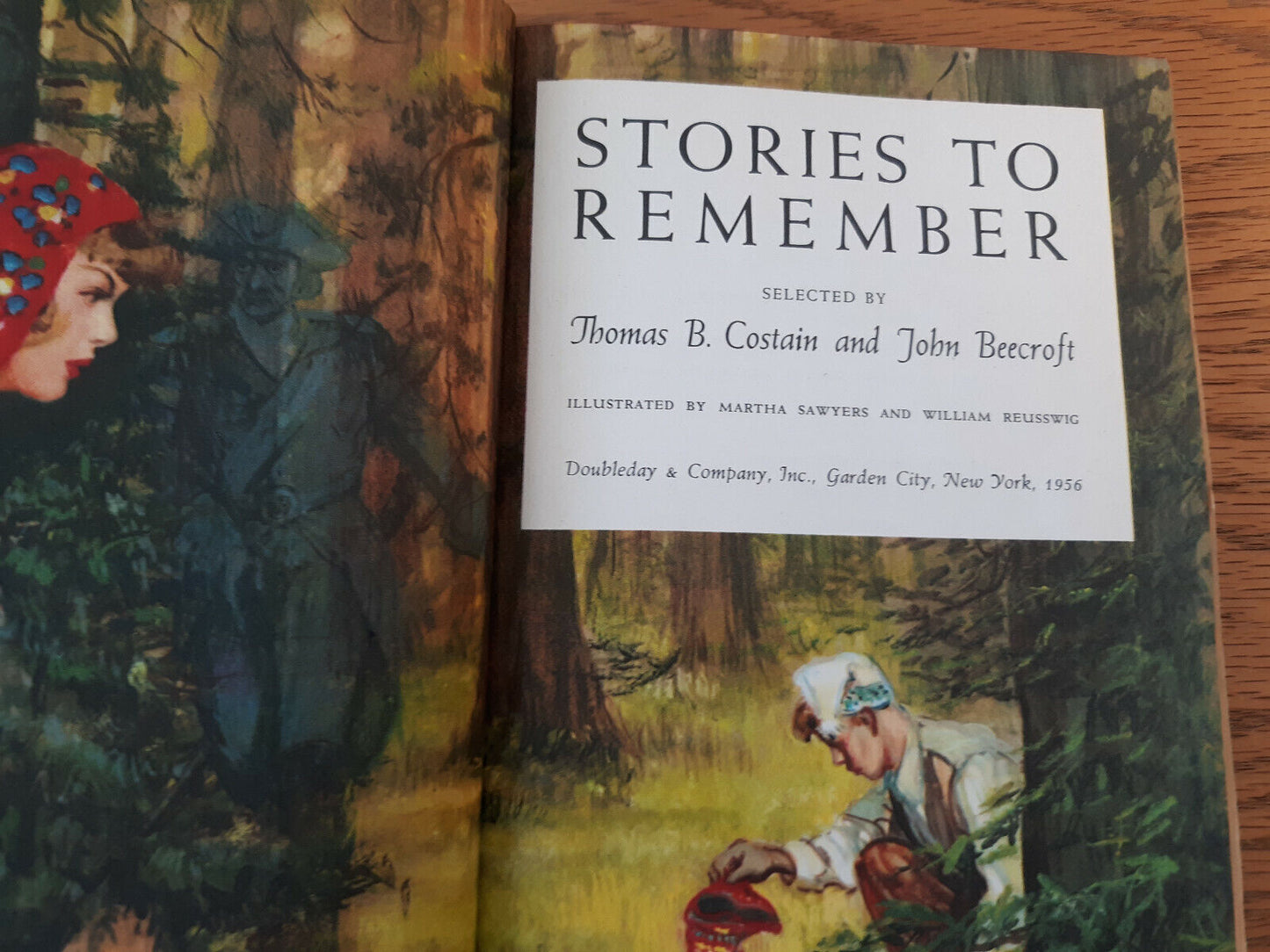 Stories To Remember Thomas B Costain 1956 Volume 1 Hardcover Doubleday