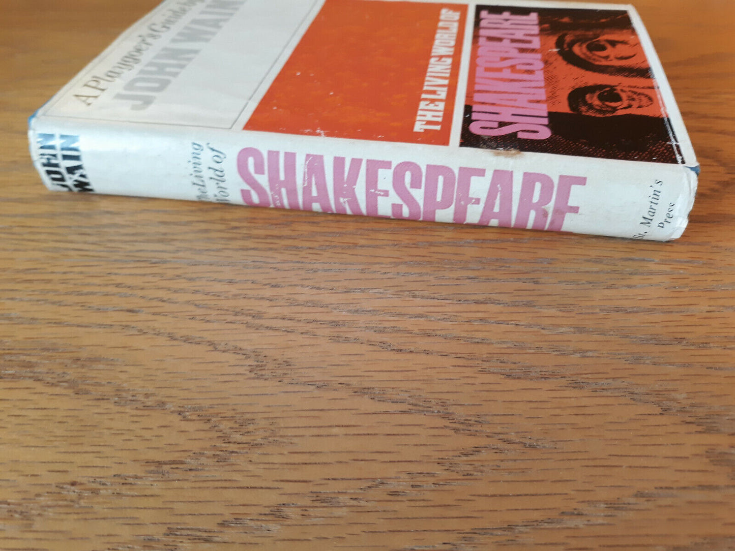 The Living World Of Shakespeare John Wain 1966 Macmillan Hardcover Dust Jacket