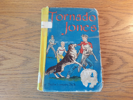 Tornado Jones Trella Lamson Dick 1954 Hardcover Follett