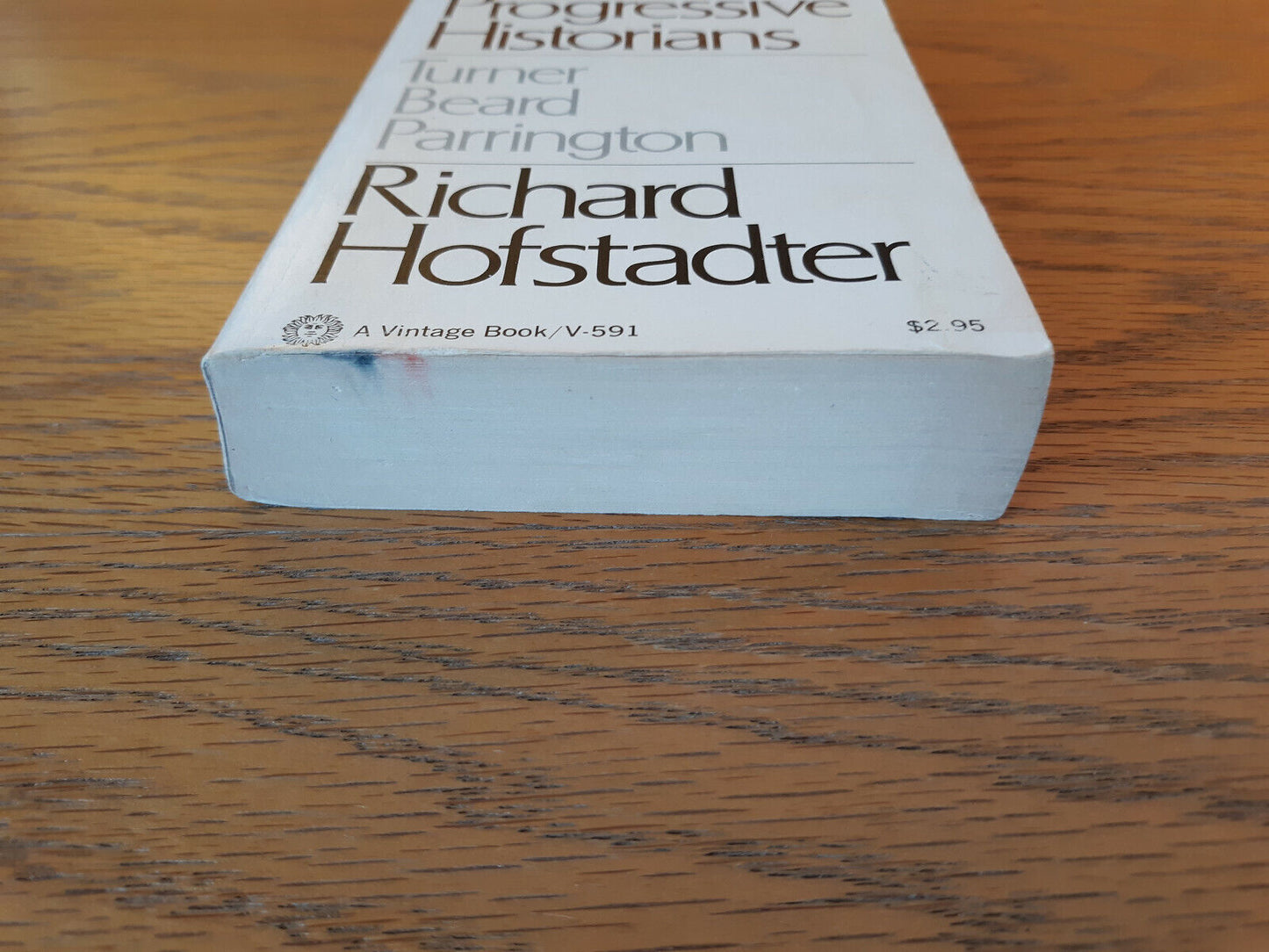 The Progressive Historians Richard Hofstadter 1970 Vintage Books Paperback