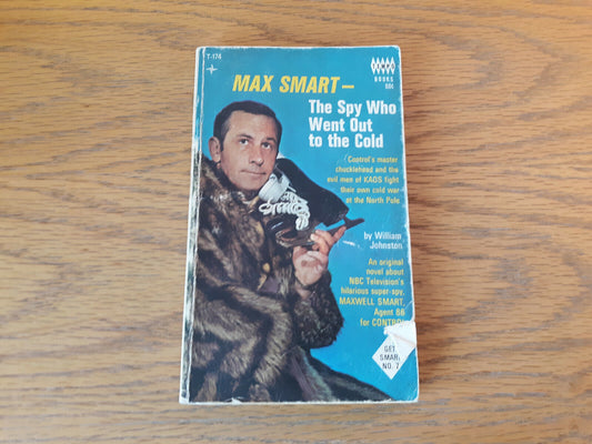 The Spy Who Went To The Cold William Johnston 1968 Grosset & Dunlap Max Smart