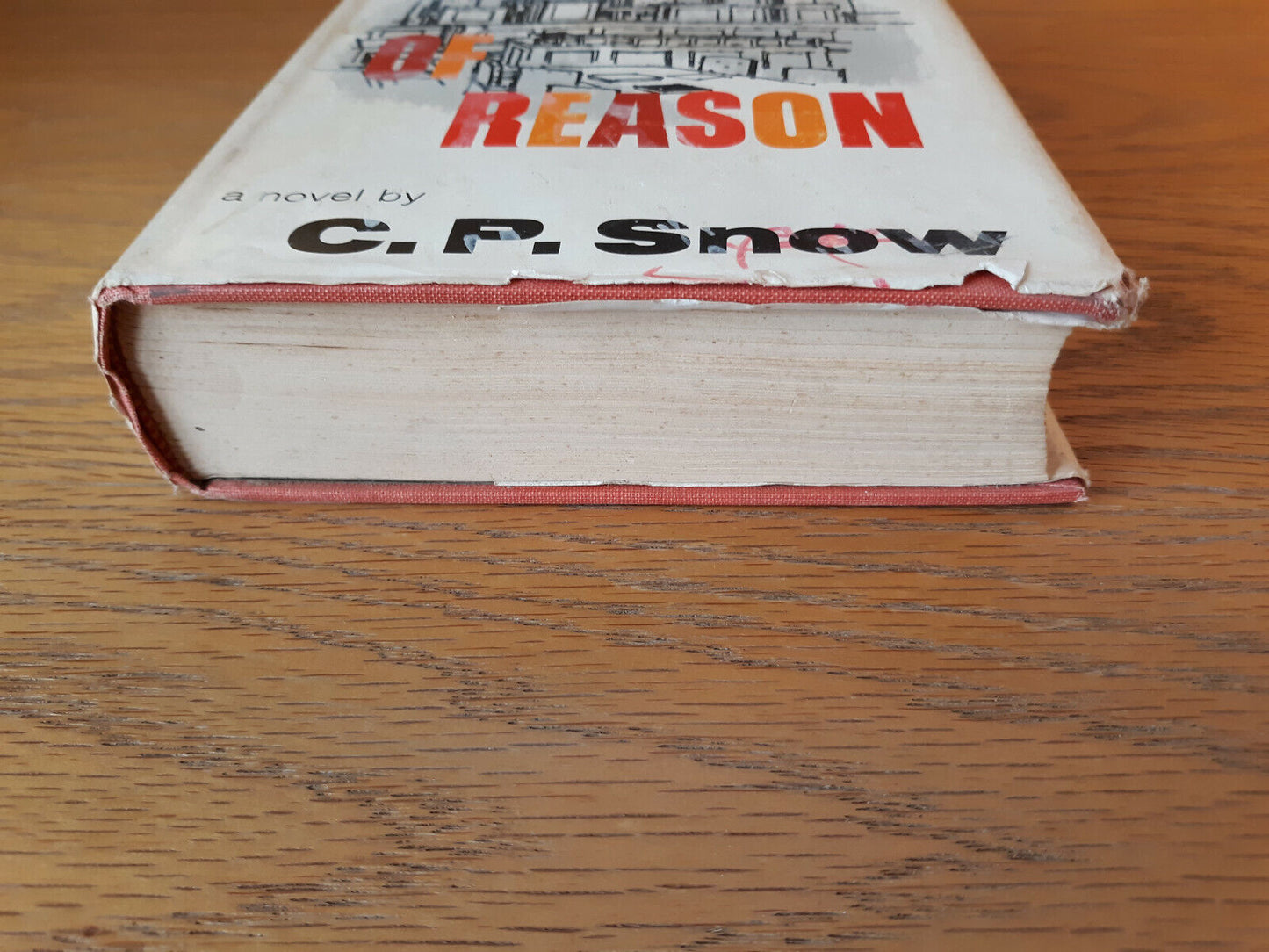 The Sleep Of Reason C P Snow 1968 Hardcover Dust Jacket Charles Scribner's Sons