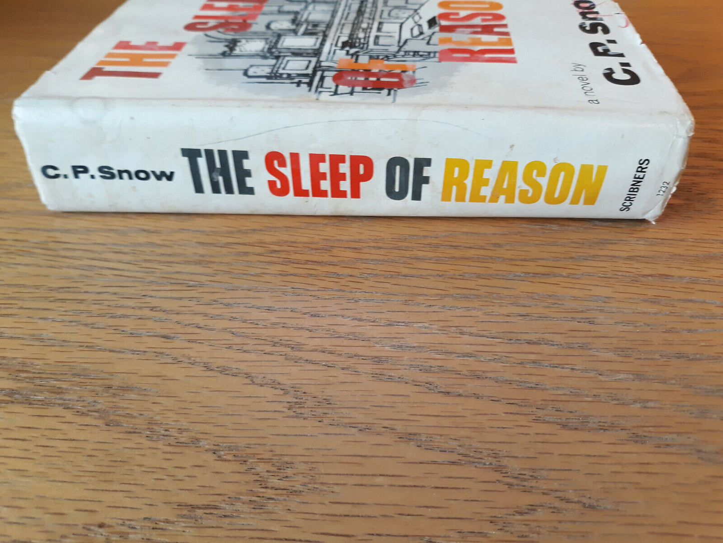 The Sleep Of Reason C P Snow 1968 Hardcover Dust Jacket Charles Scribner's Sons