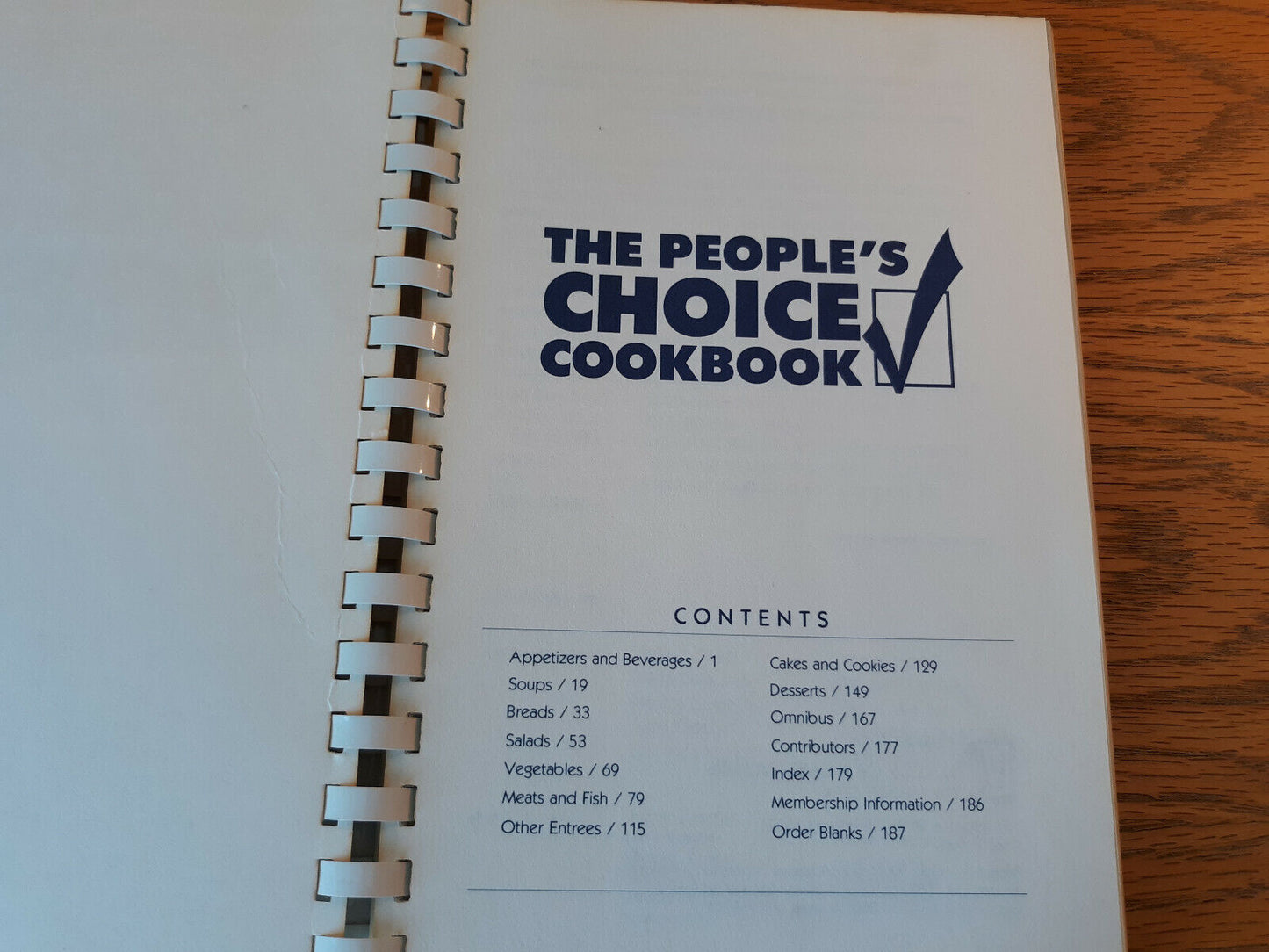 The People's Choice Cookbook 1983 League Of Women Voters Minnesota