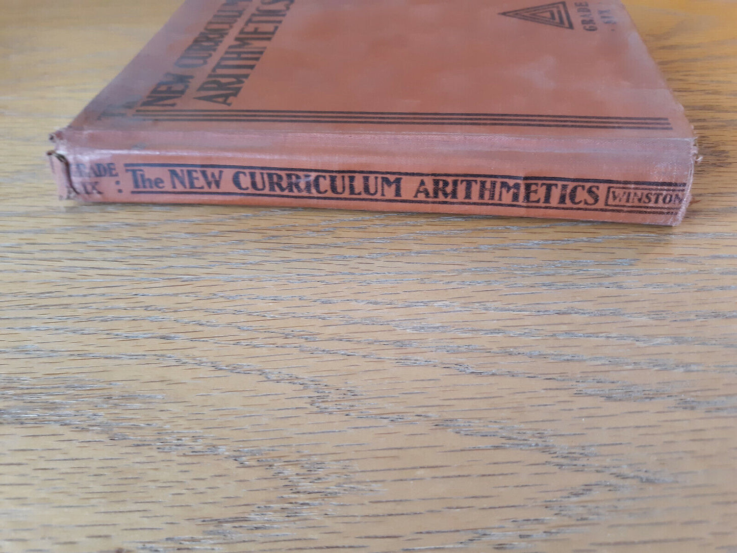 The New Curriculum Arithmetics Grade Six Leo J Brueckner 1935 Hardcover