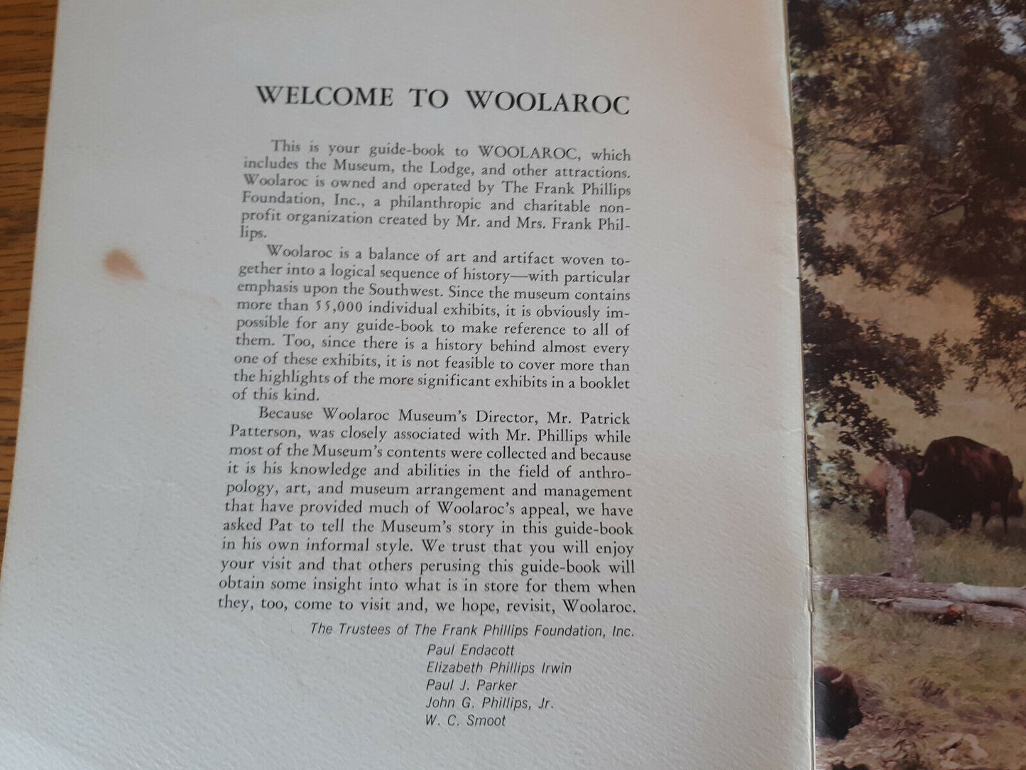 Woolaroc Museum Ke Mo Ha 1965 Frank Phillips Foundation Paperback