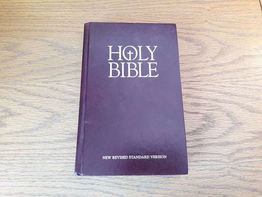 Holy Bible New Revised Standard Version 1989 American Bible Society Hardcover