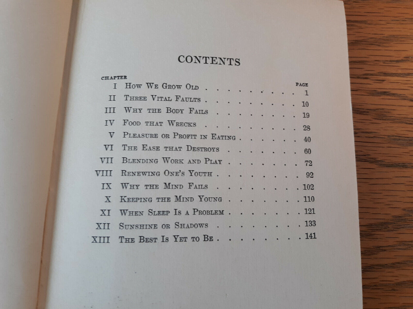 Old At Forty Or Young At Sixty Robert S Carroll 1920 Hardcover Macmillan