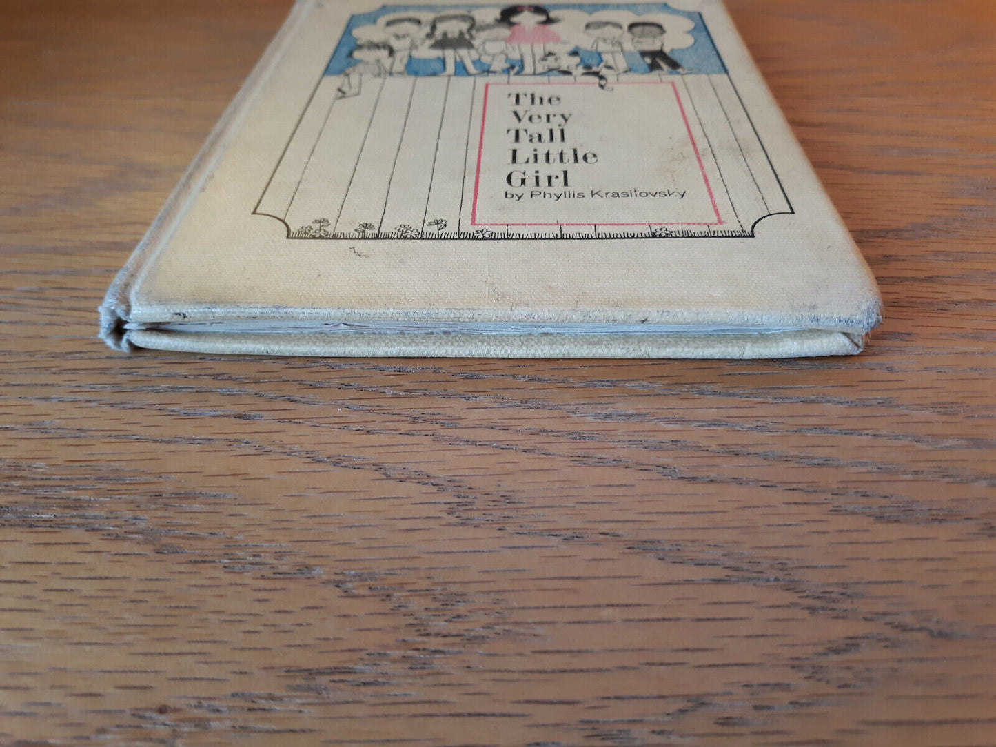 The Very Tall Little Girl Phyllis Krasilovsky 1969 Hardcover Doubleday