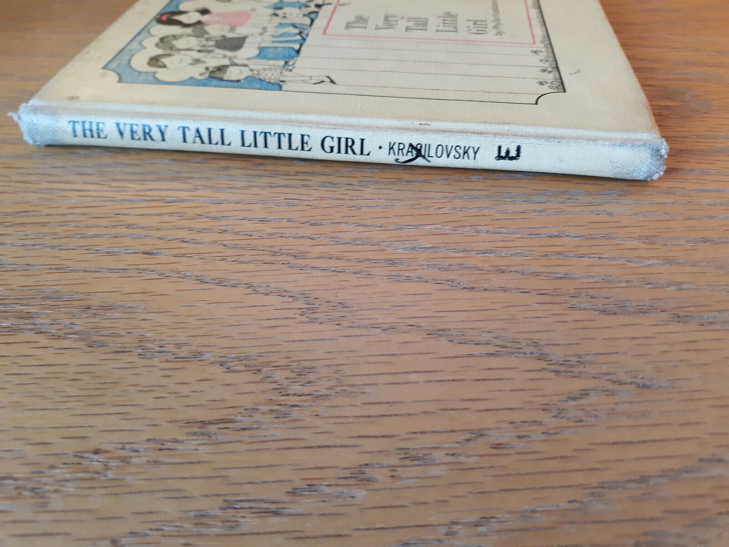 The Very Tall Little Girl Phyllis Krasilovsky 1969 Hardcover Doubleday