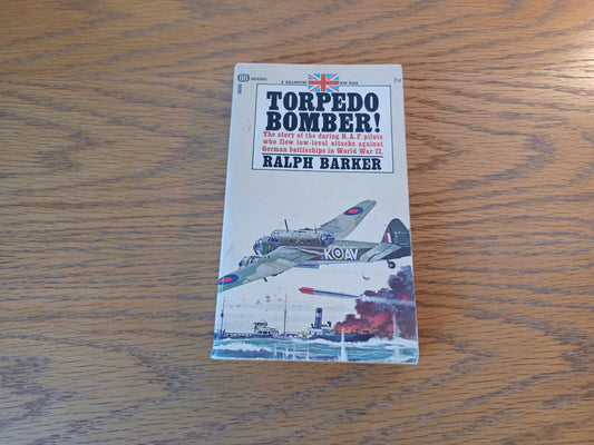 Torpedo Bomber Ralph Barker 1968 Paperback Ballantine Books