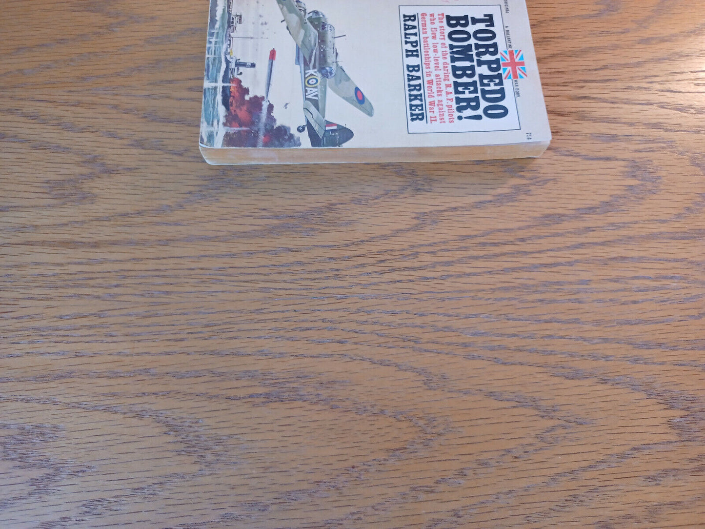 Torpedo Bomber Ralph Barker 1968 Paperback Ballantine Books