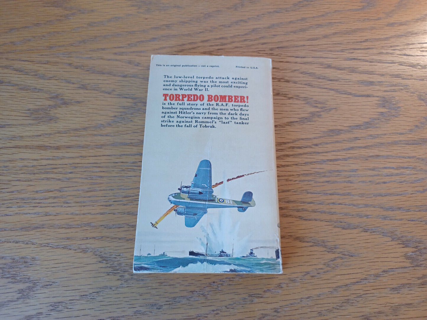 Torpedo Bomber Ralph Barker 1968 Paperback Ballantine Books