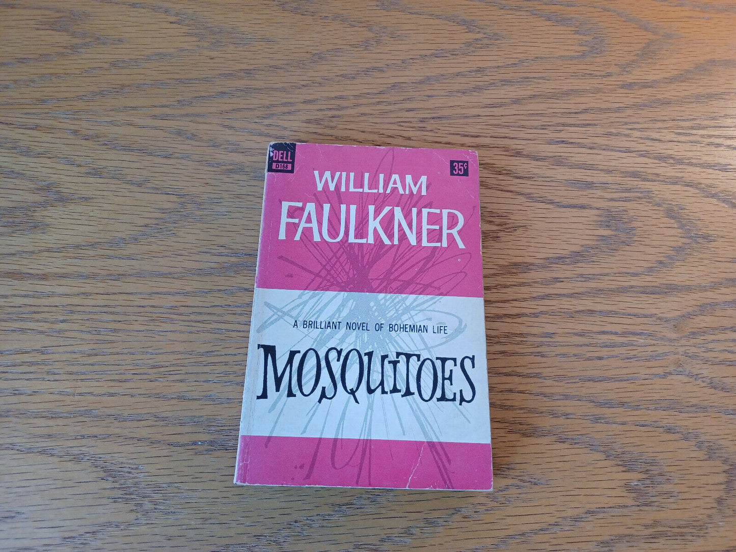 William Faulkner Mosquitoes 1959 Dell Paperback