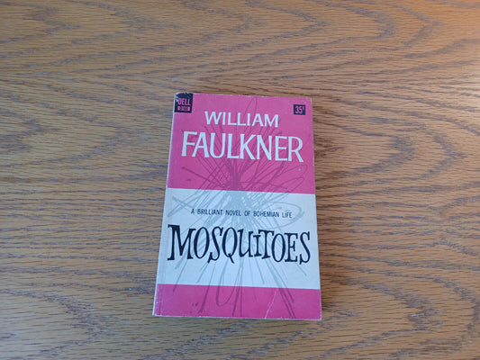 William Faulkner Mosquitoes 1959 Dell Paperback